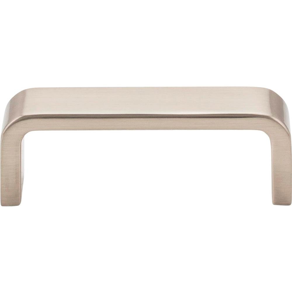 3'' Center-to-Center Brushed Chrome Square Asher Cabinet Pull