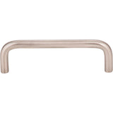 96 mm Center-to-Center Brushed Chrome Torino Cabinet Wire Pull