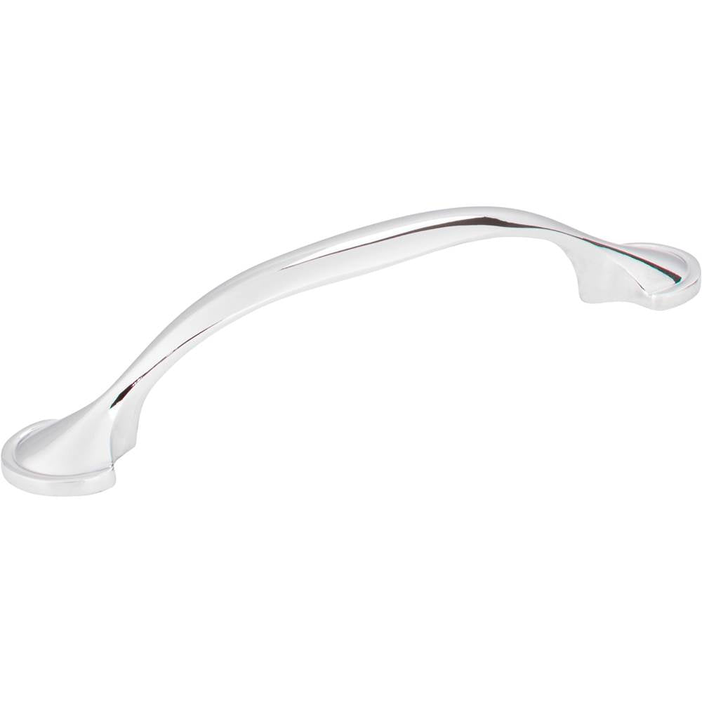 Hardware Resources - 96 mm Center-to-Center Polished Chrome Watervale Cabinet Pull - Polished Chrome