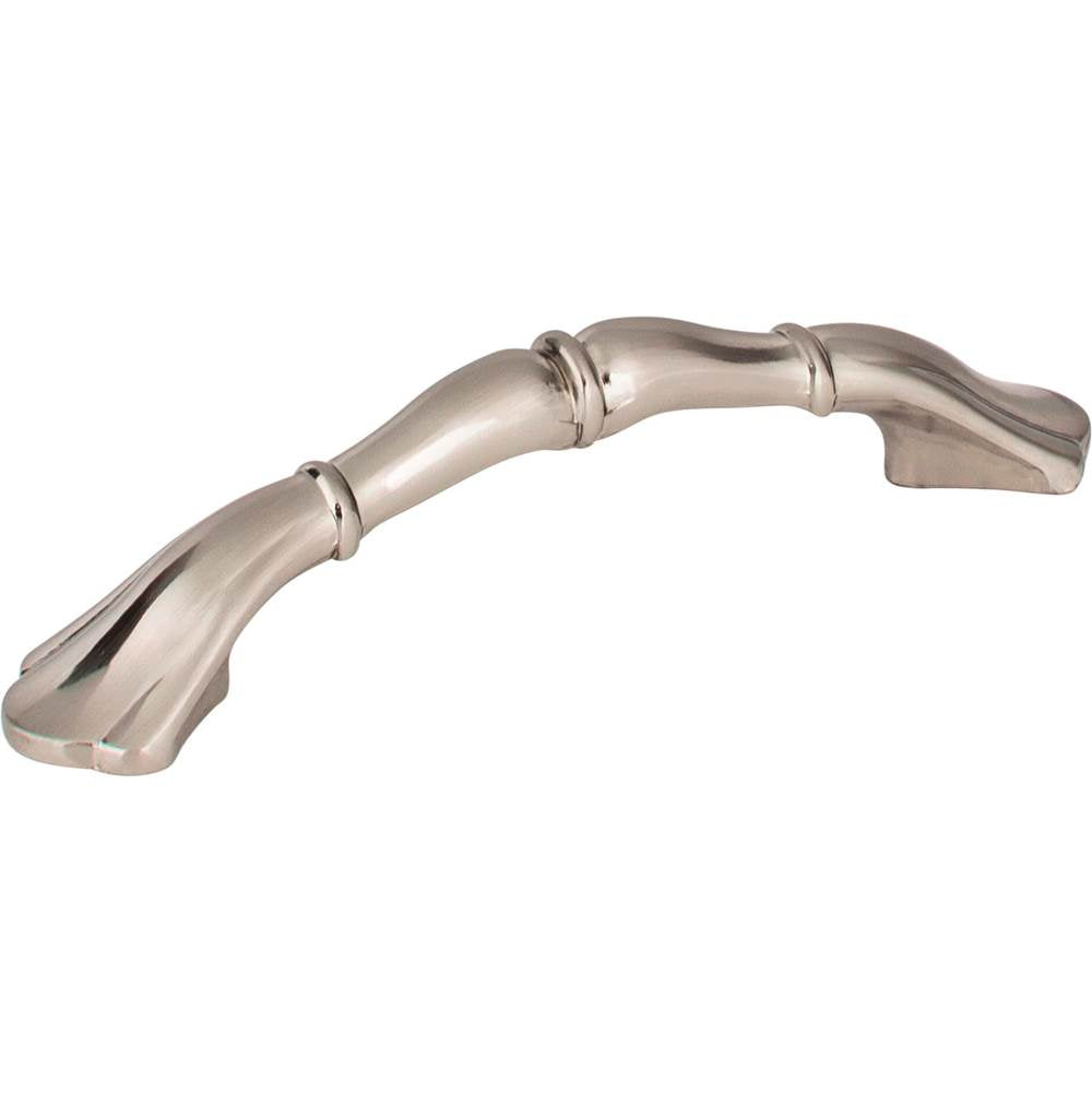 Hardware Resources - 3'' Center-to-Center Satin Nickel Gatsby Cabinet Pull - Satin Nickel