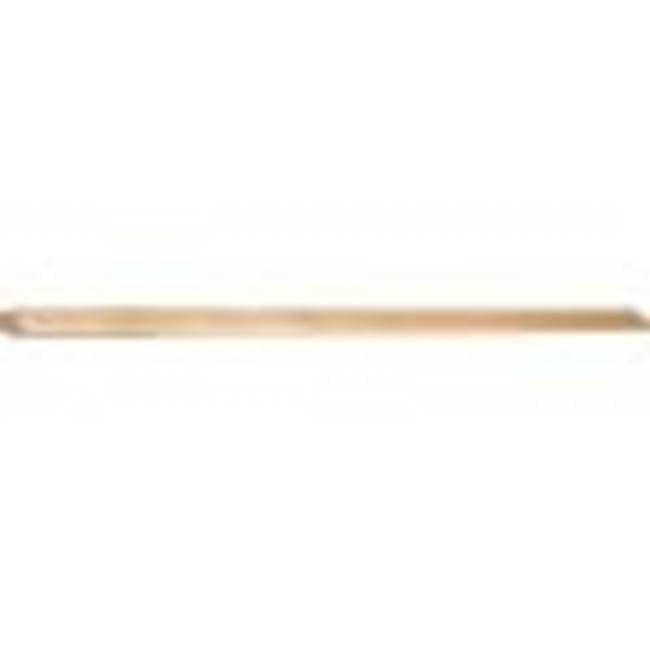 Hardware Resources - 1-1/2'' D x 13/16'' H Alder Bullnose and Cove Light Rail Moulding - Unfinished
