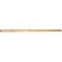 Hardware Resources - 1-1/2'' D x 13/16'' H Alder Bullnose and Cove Light Rail Moulding - Unfinished