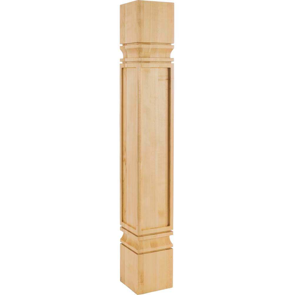 Hardware Resources - 5'' W x 5'' D x 35-1/2'' H Alder Square Mission Post - Unfinished