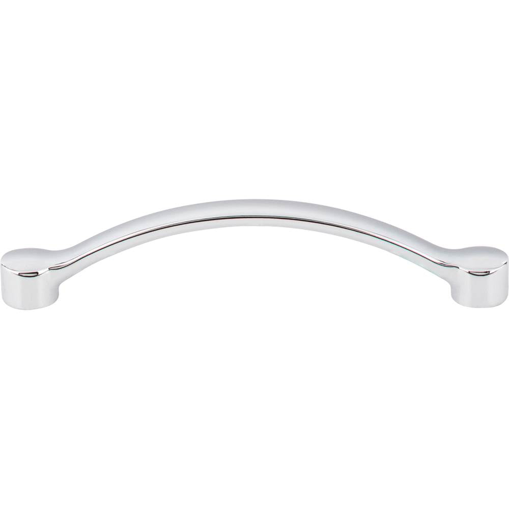 128 mm Center-to-Center Matte Black Arched Belfast Cabinet Pull