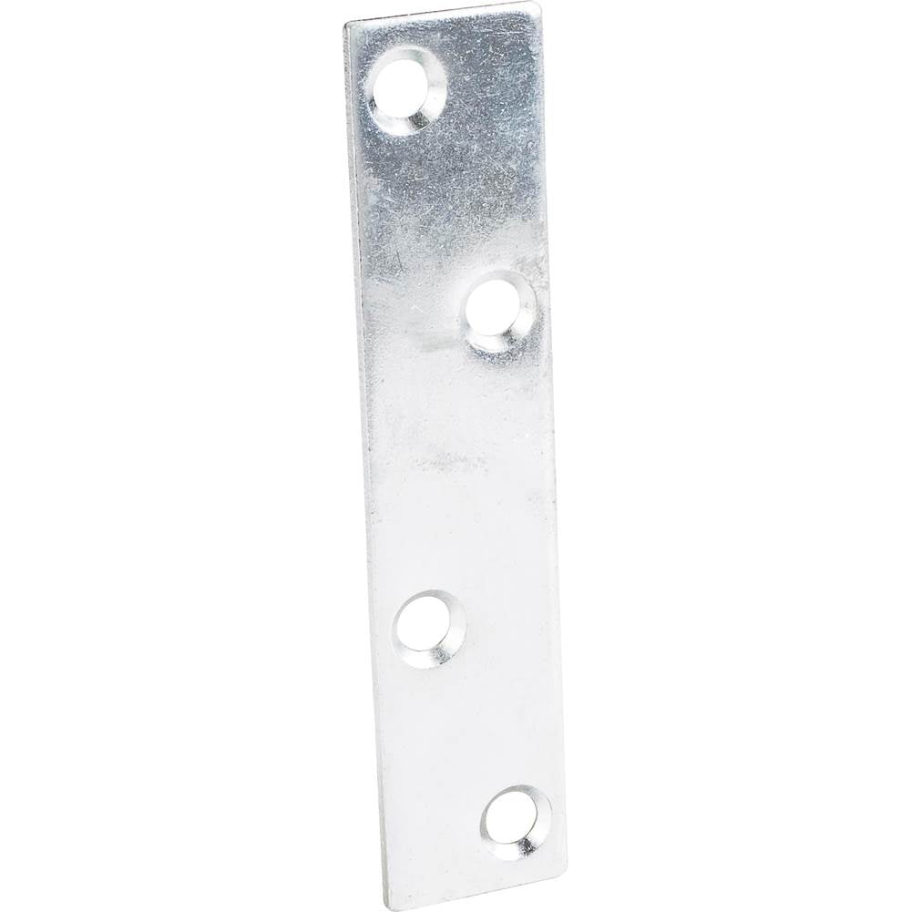 Hardware Resources - 4'' X 7/8'' Zinc Plated Steel Mending Plate - Zinc