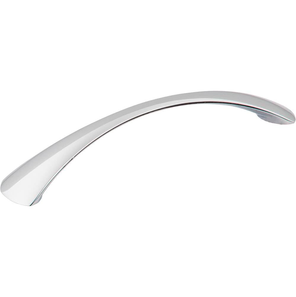 Hardware Resources - 128 mm Center-to-Center Polished Chrome Arched Belfast Cabinet Pull - Polished Chrome
