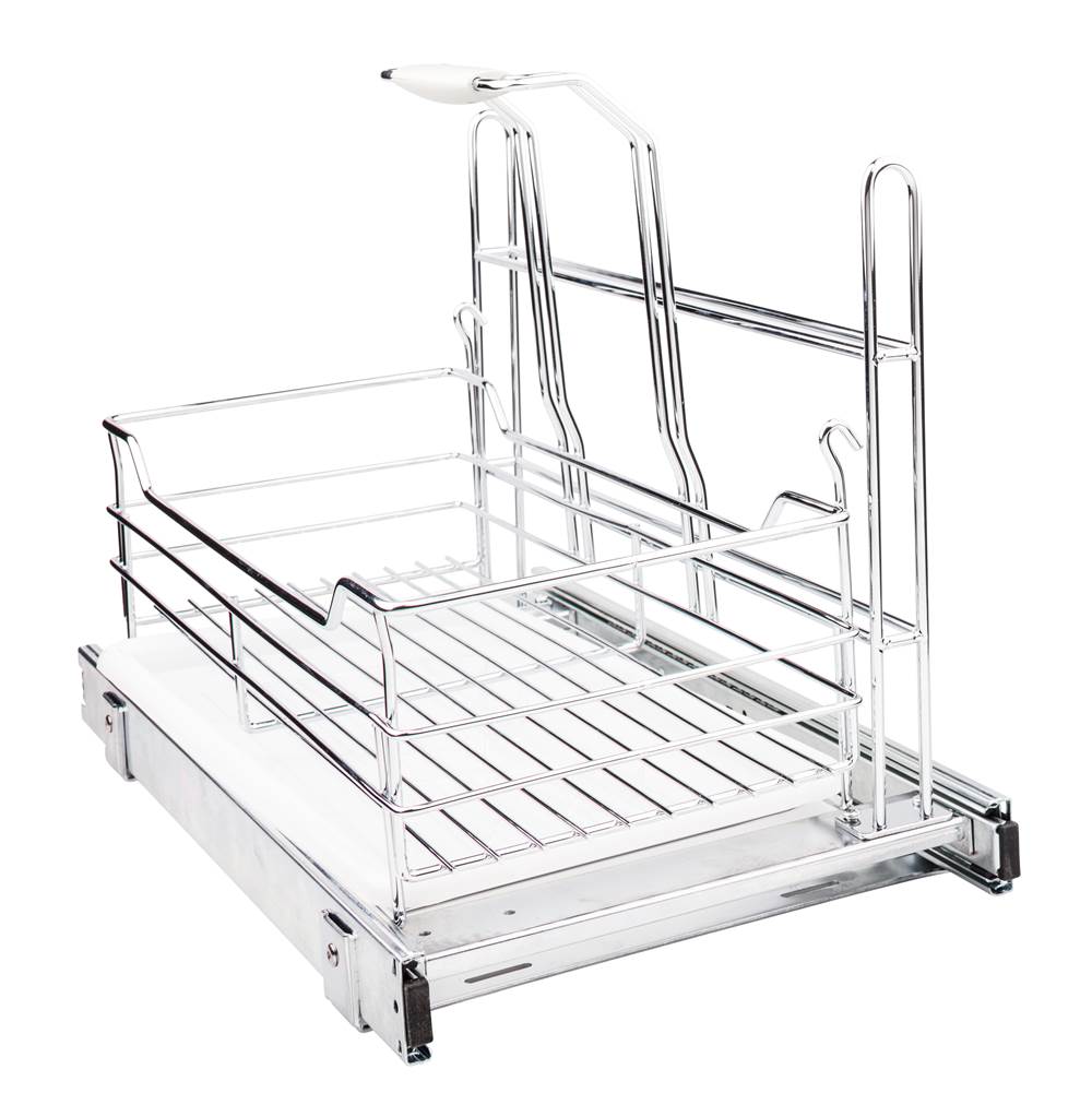 Hardware Resources - Cleaning Supply Caddy Pullout - Chrome