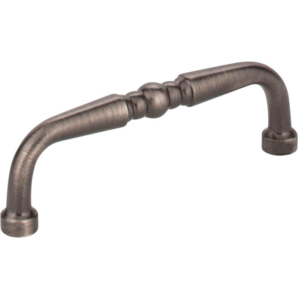 Hardware Resources - 3'' Center-to-Center Brushed Pewter Madison Cabinet Pull - Brushed Pewter