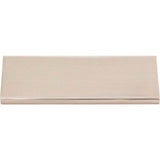 4'' Overall Length Brushed Chrome Edgefield Cabinet Tab Pull