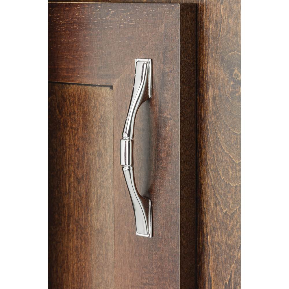 3'' Center-to-Center Brushed Pewter Square Hammond Cabinet Pull