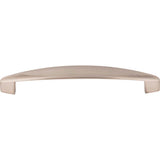 128 mm Center-to-Center Matte Black Asymmetrical Belfast Cabinet Pull