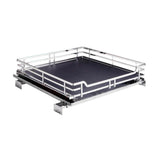 Hardware Resources - 21'' Polished Chrome STORAGE WITH STYLE  Metal Soft-close Pullout Basket - Polished Chrome