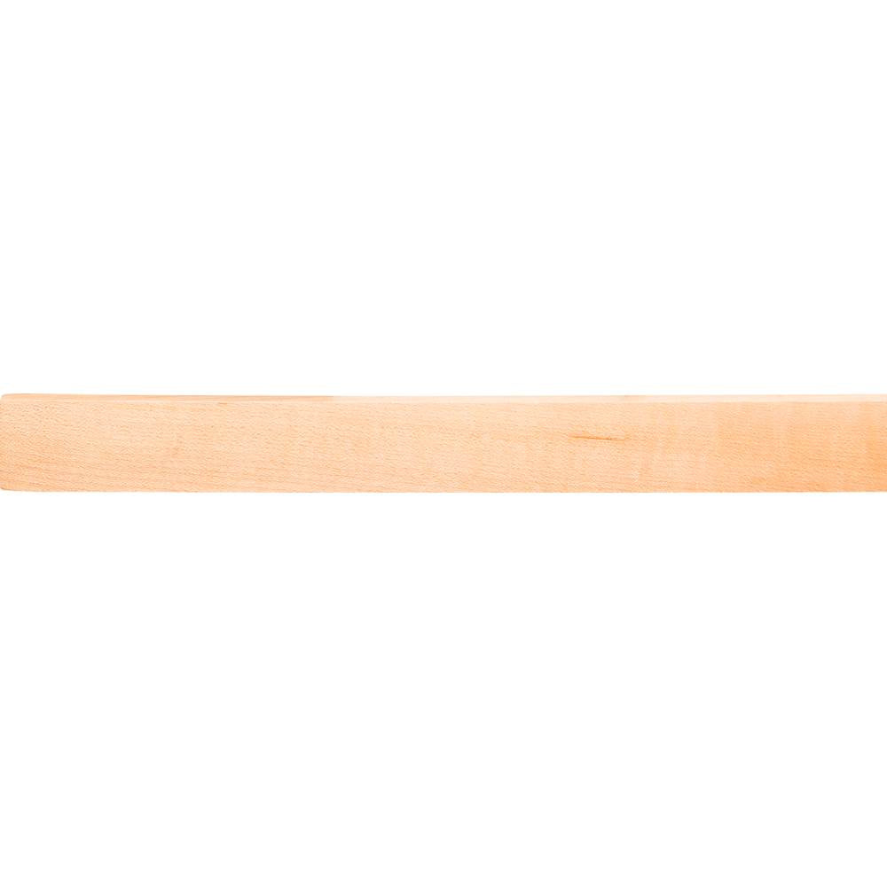 Hardware Resources - 1/4'' D x 1'' H Hard Maple Flat Scribe Moulding - Unfinished