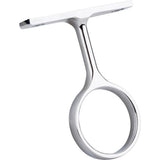 Hardware Resources - Chrome Center Support Bracket for 1-5/16'' Round Closet Rods - Polished Chrome