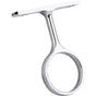 Hardware Resources - Chrome Center Support Bracket for 1-5/16'' Round Closet Rods - Polished Chrome