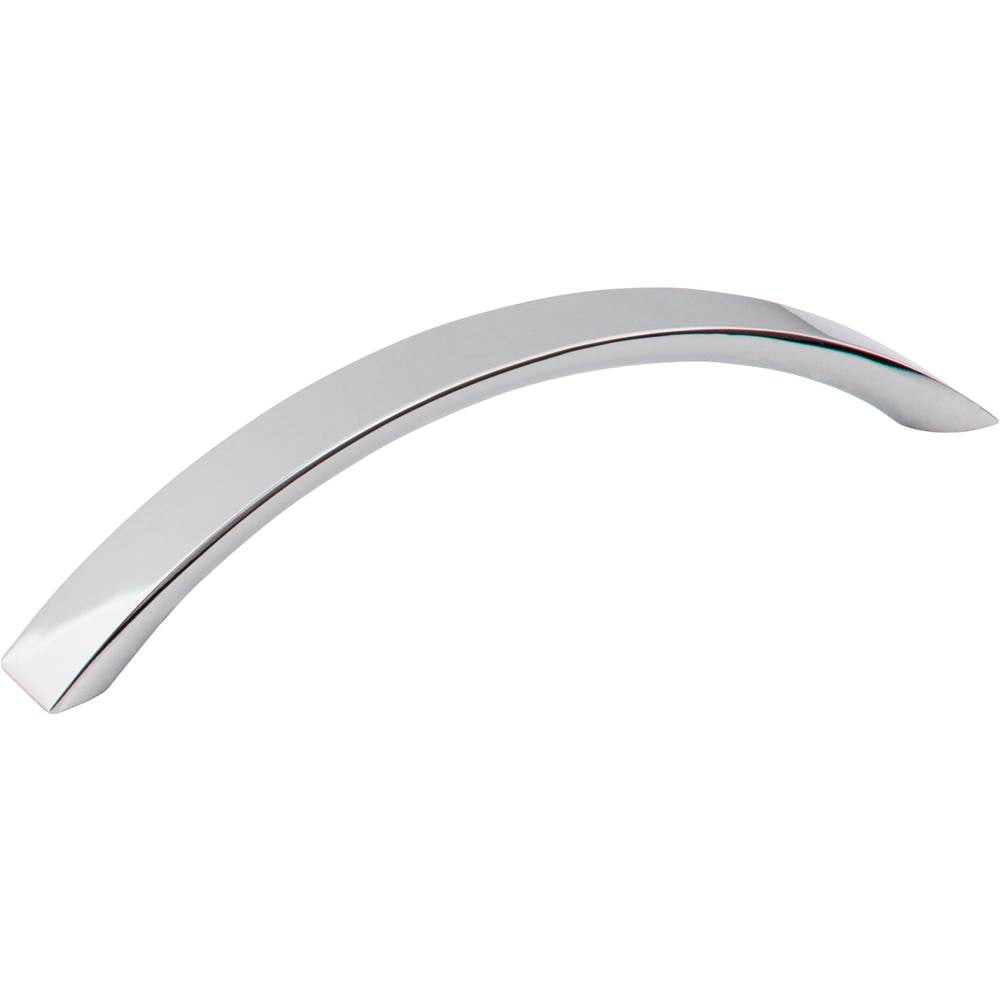 Hardware Resources - 128 mm Center-to-Center Polished Chrome Arched Belfast Cabinet Pull - Polished Chrome