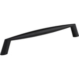 Hardware Resources - 160 mm Center-to-Center Matte Black Zachary Cabinet Pull - Matte Black