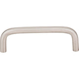 3-1/2'' Center-to-Center Stainless Steel Torino Cabinet Wire Pull