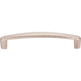 128 mm Center-to-Center Brushed Pewter Rope Detailed Lindos Cabinet Pull