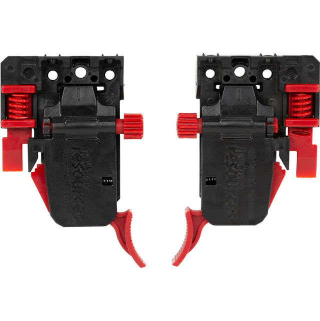 Hardware Resources - 4-way Adjustable Clip with Plastic Base for USE-50, USE-100 and USE-300 Undermount Slides - Black