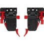 Hardware Resources - 4-way Adjustable Clip with Plastic Base for USE-50, USE-100 and USE-300 Undermount Slides - Black