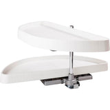 35'' Plastic Half-Moon Lazy Susan