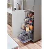 15'' Black Nickel STORAGE WITH STYLE  Metal Soft-close Pullout Basket