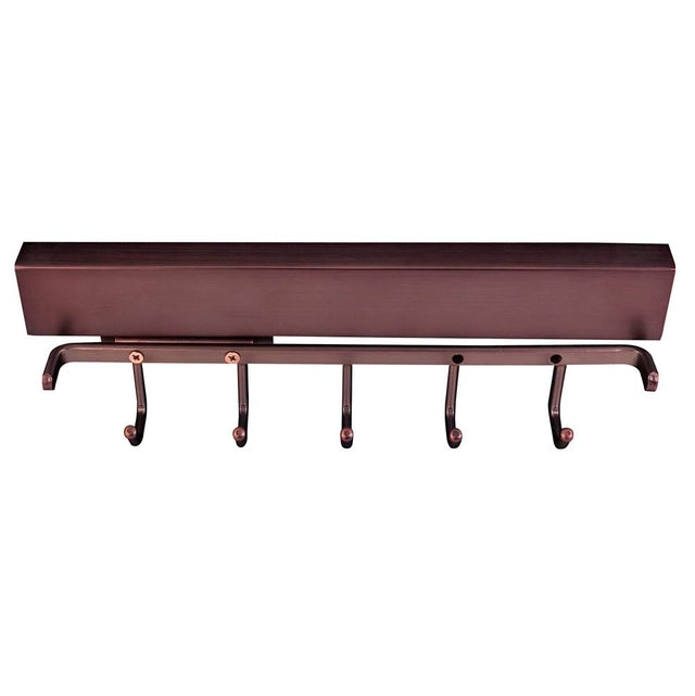 Hardware Resources - Brushed Oil Rubbed Bronze 12'' Sliding Belt Rack - Brushed Oil Rubbed Bronze
