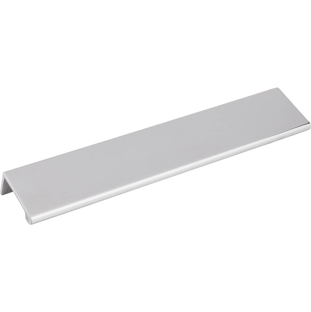 Hardware Resources - 8'' Overall Length Polished Chrome Edgefield Cabinet Tab Pull - Polished Chrome