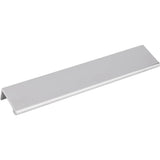 Hardware Resources - 8'' Overall Length Polished Chrome Edgefield Cabinet Tab Pull - Polished Chrome