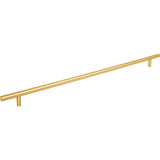 Hardware Resources - 416 mm Center-to-Center Brushed Gold Naples Cabinet Bar Pull - Brushed Gold