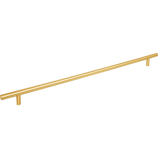Hardware Resources - 416 mm Center-to-Center Brushed Gold Naples Cabinet Bar Pull - Brushed Gold