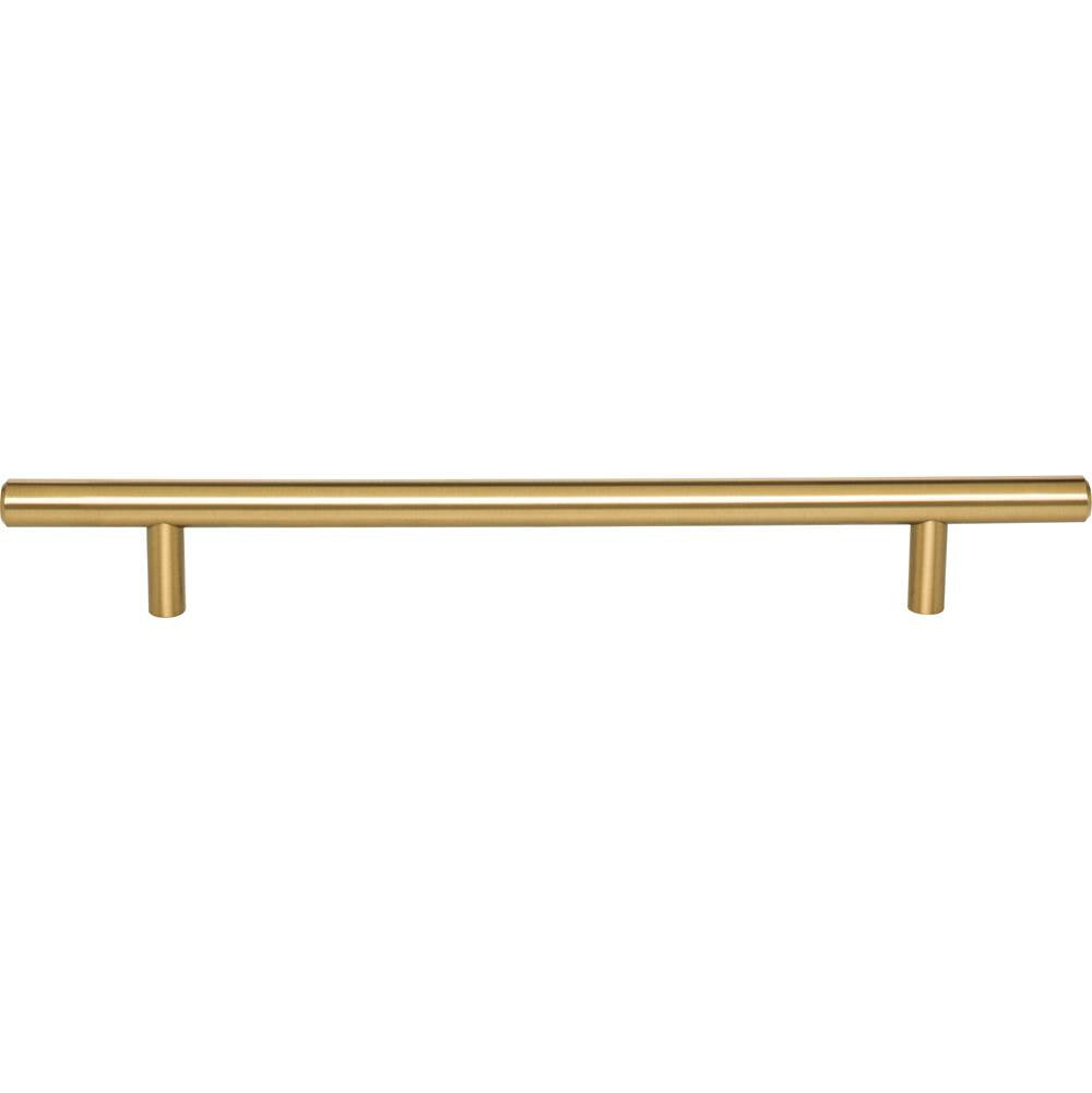 192 mm Center-to-Center Brushed Gold Naples Cabinet Bar Pull