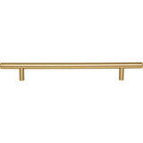 192 mm Center-to-Center Brushed Gold Naples Cabinet Bar Pull