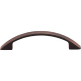 96 mm Center-to-Center Brushed Pewter Arched Somerset Cabinet Pull