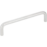 Hardware Resources - 128 mm Center-to-Center Brushed Chrome Torino Cabinet Wire Pull - Brushed Chrome