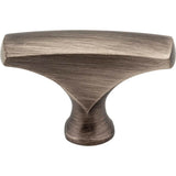 1-5/8'' Overall Length Brushed Pewter Aiden Cabinet ''T'' Knob