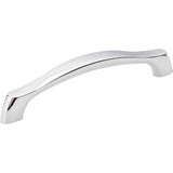 Hardware Resources - 128 mm Center-to-Center Polished Chrome Aiden Cabinet Pull - Polished Chrome