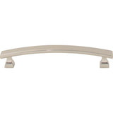 128 mm Center-to-Center Brushed Gold Square Hadly Cabinet Pull