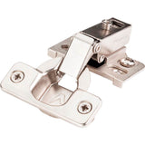 Hardware Resources - 125 degree 1/2'' Overlay Cam Adjustable Self-close Face Frame Hinge with Dowels - Zinc