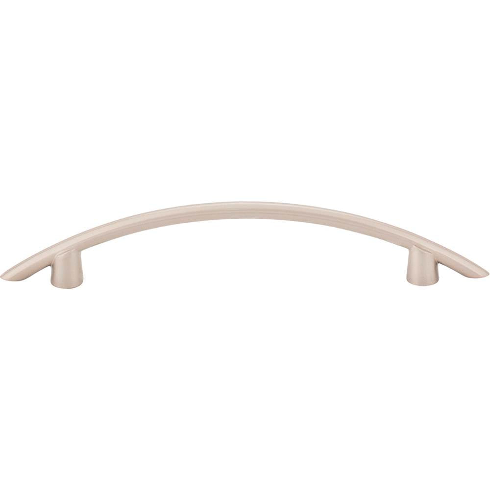 96 mm Center-to-Center Dull Nickel Arched Capri Cabinet Pull