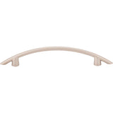 96 mm Center-to-Center Dull Nickel Arched Capri Cabinet Pull