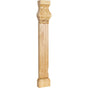 Hardware Resources - 31'' H Maple Acanthus and Shell Pilaster - Unfinished