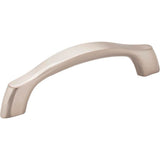 Hardware Resources - 96 mm Center-to-Center Satin Nickel Aiden Cabinet Pull - Satin Nickel
