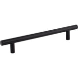 Hardware Resources - 160 mm Center-to-Center Hollow Matte Black Stainless Steel Naples Cabinet Bar Pull - Matte Black Stainless Steel