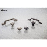 3'' Center-to-Center Brushed Oil Rubbed Bronze Vienna Cabinet Pull