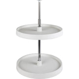 18'' Round Three-Shelf Plastic Lazy Susan Set