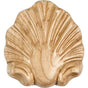 Hardware Resources - 2-1/2'' W x 1/2'' D x 2-3/4'' H Cherry Shell Applique - Unfinished