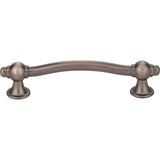 96 mm Center-to-Center Brushed Pewter Syracuse Cabinet Bar Pull