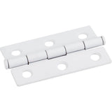 Hardware Resources - Primer 2-1/2'' x 1-1/2'' Single Half Swaged Butt Hinge - Prime Coat